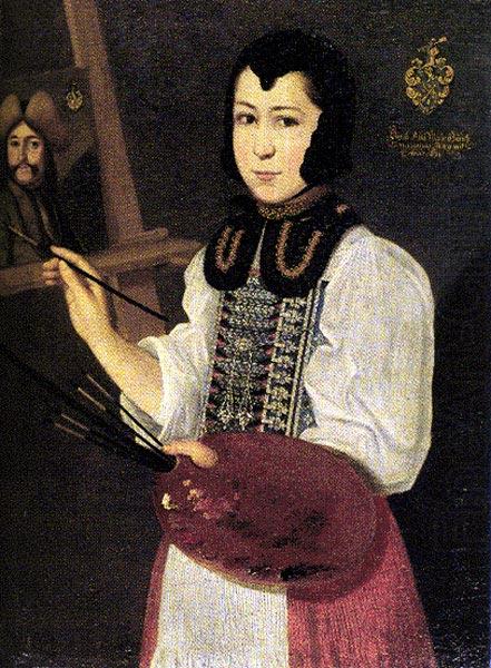 Anna Waser Self portrait china oil painting image